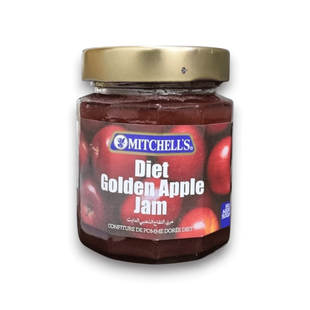 Mitchells Diet Golden Apple Jam 300g