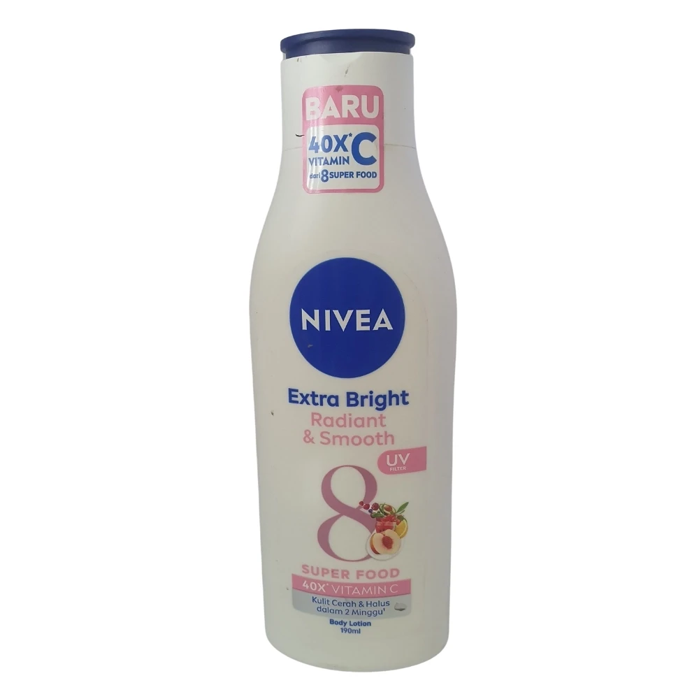 Nivea Extra Bright Radiant & Smooth Body Lotion 190ml