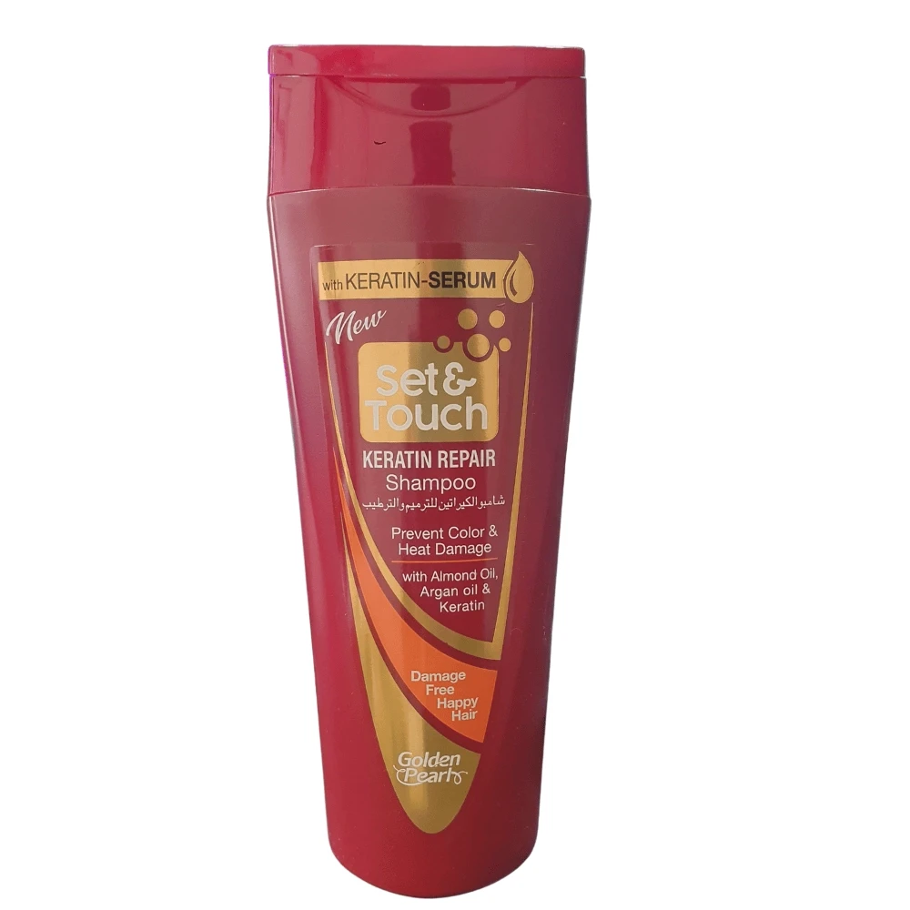 Golden Pearl Set & Touch Keratin Repair Shampoo 360ml
