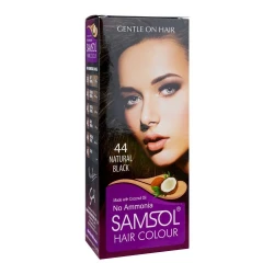 Samsol No Ammonia Hair Colour 44 Natural Black