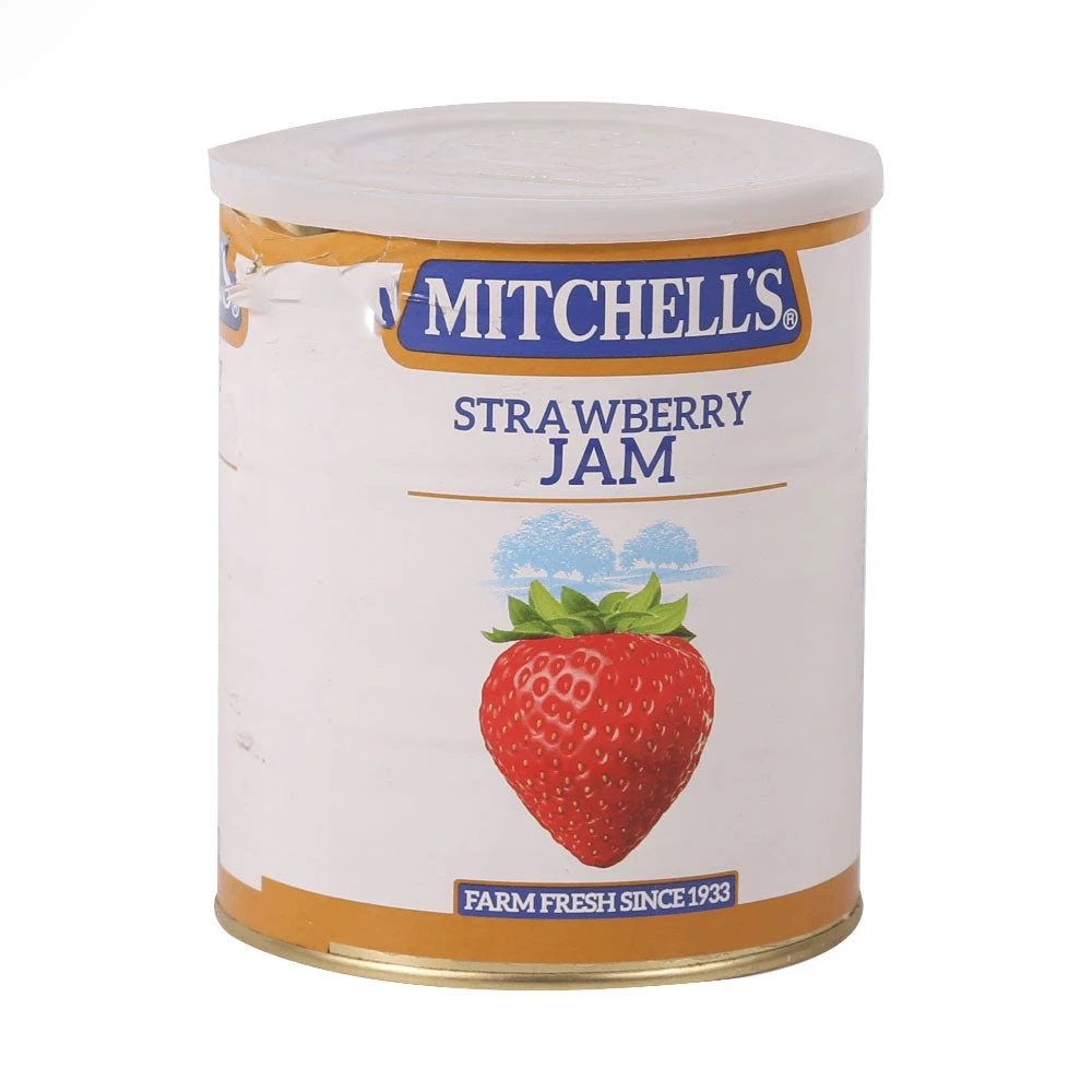 Mitchells Strawberry Jam Tin 950gm