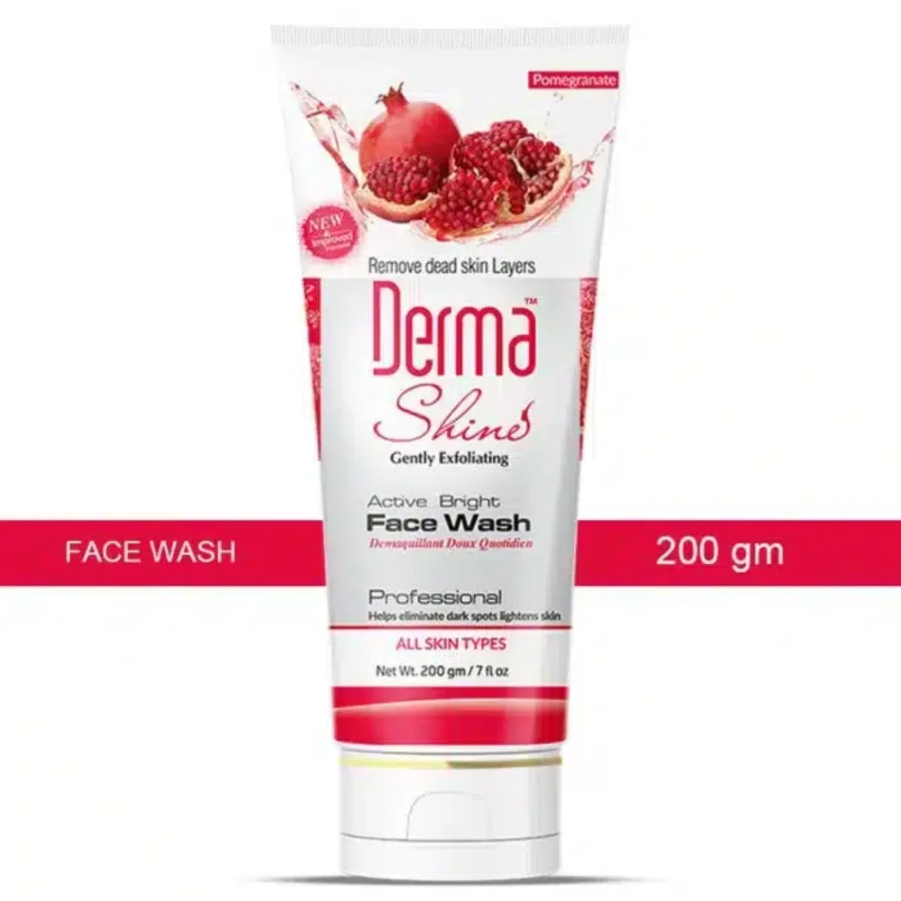 Derma Shine Active Bright Face Wash Anaar 200ml