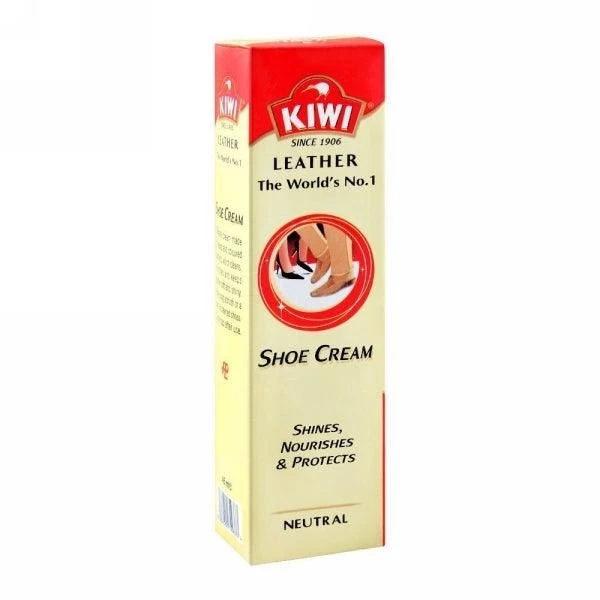 Kiwi Shoe Cream Tube Natural 45ml