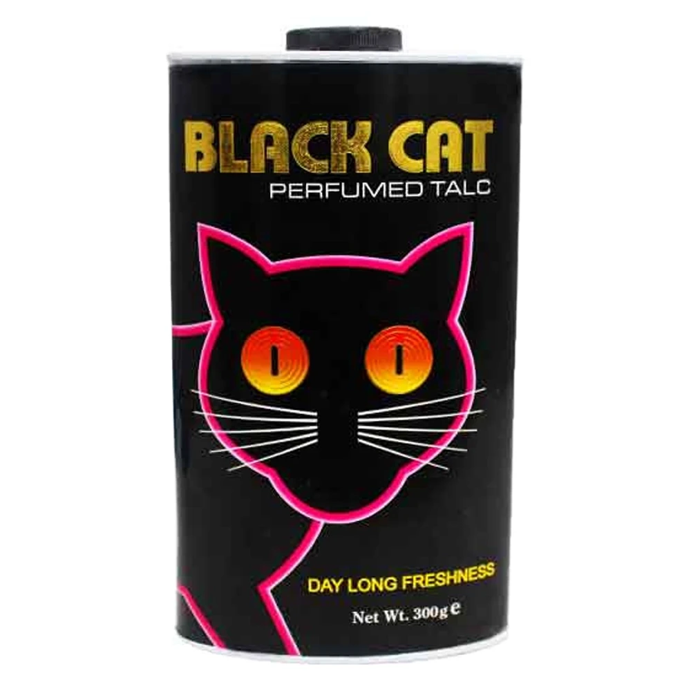 Black Cat Perfumed Talcum Powder 300gm