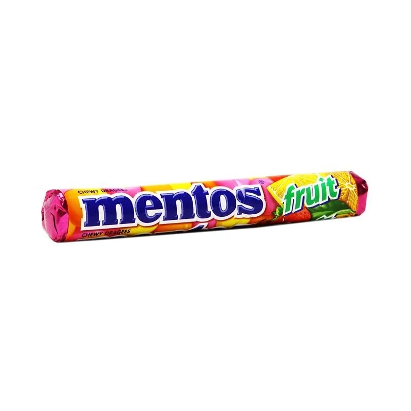 Mentos Fruit Chewy Dragees 37.5gm