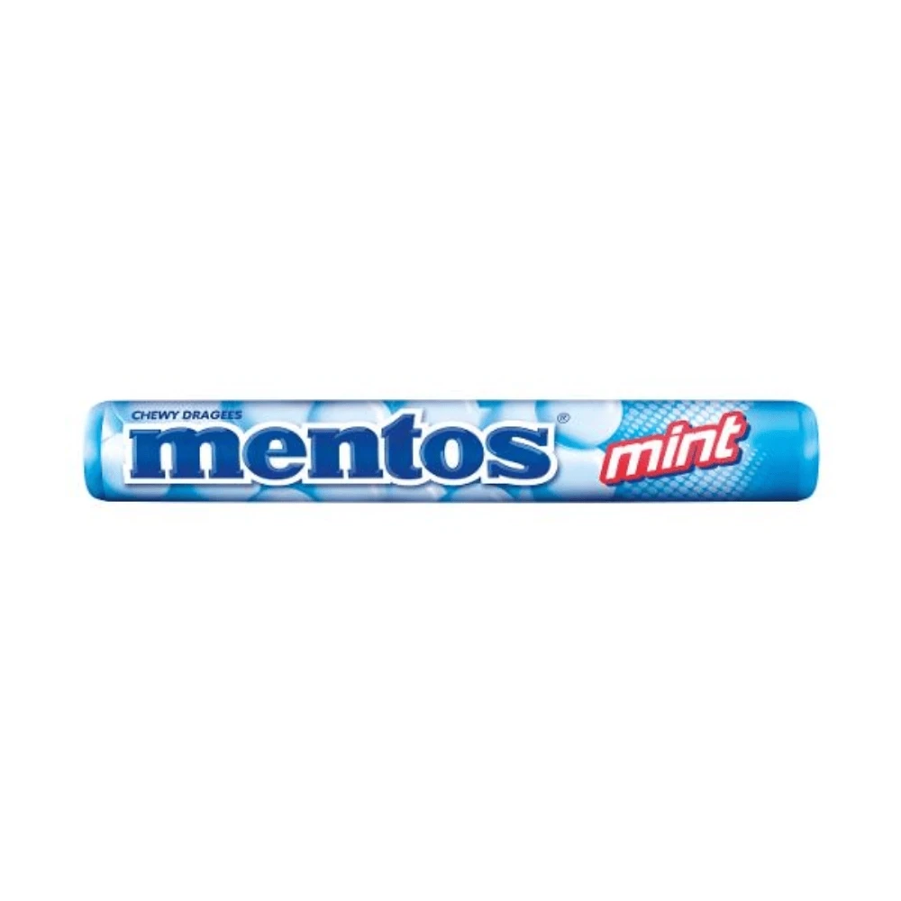 Mentos Mint Chewy Dragees 37.5gm