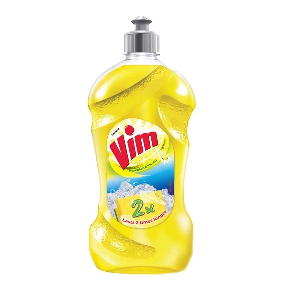 Vim Dishwash Active Gel Lemon 250ml