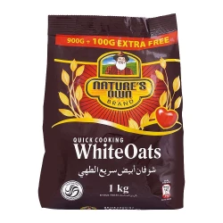 Natures Own White Oats 900gm + 100gm Free
