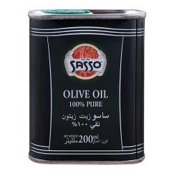 Sasso Olive Oil Tin 200ml