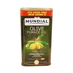 Mundial Olive Pomace Oil Tin 125ml 25% Extra