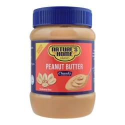 Natures Home Peanut Butter Chunky 510gm