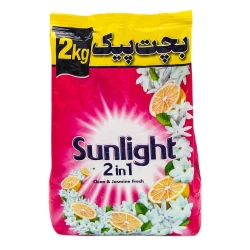 Sunlight 2 in 1 Clean & Jasmine Fresh Washing Powder 2Kg