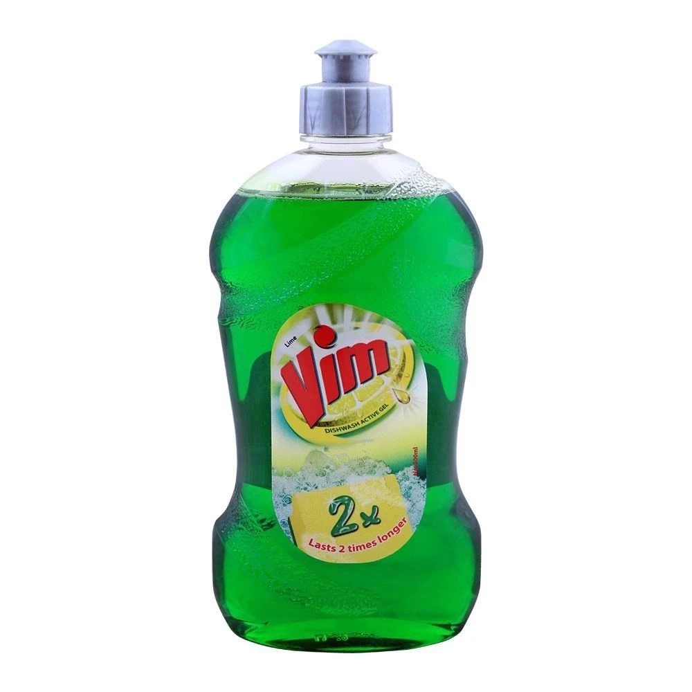 Vim Dishwash Gel Lime 500ml