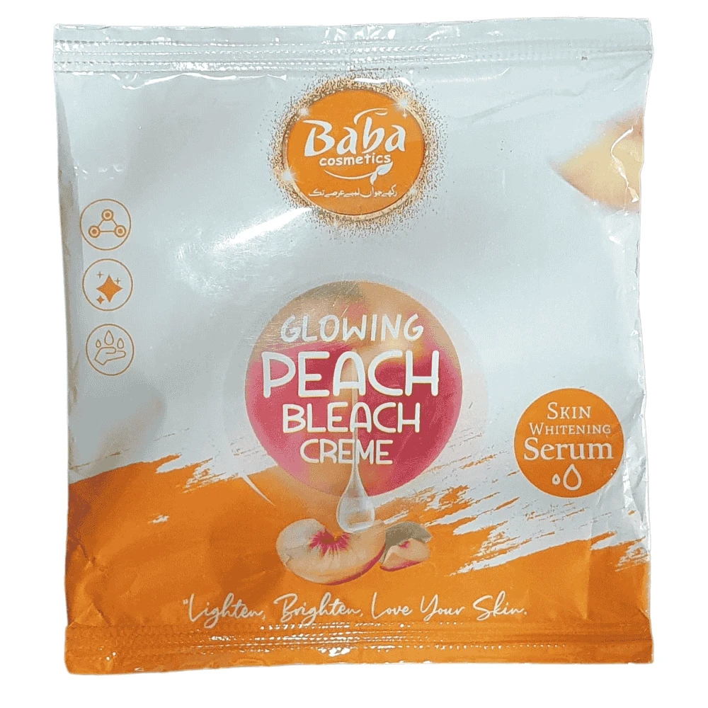 Baba Glowing Peach Bleach Creme Sachet
