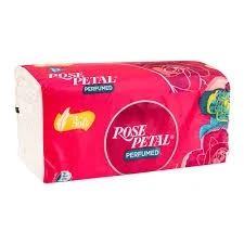 Rose Petal Perfumed Soft Pack Tissues 550-Sheets