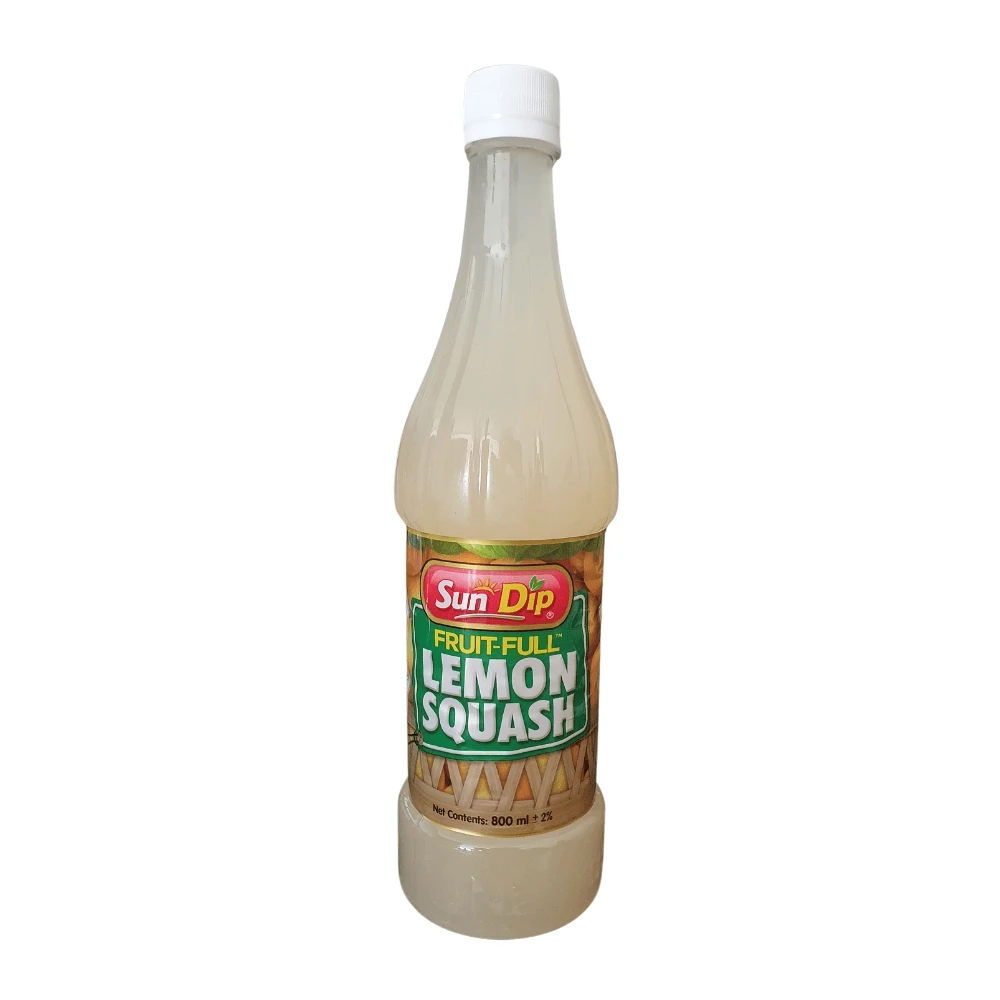 Sun Dip Lemon Squash Fruit-Full 800ml