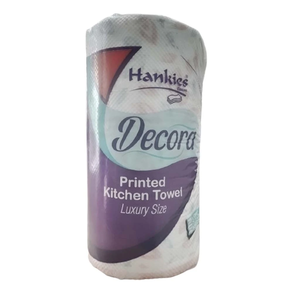 Hankies Decora Printed Tissue Kitchen Towel Roll