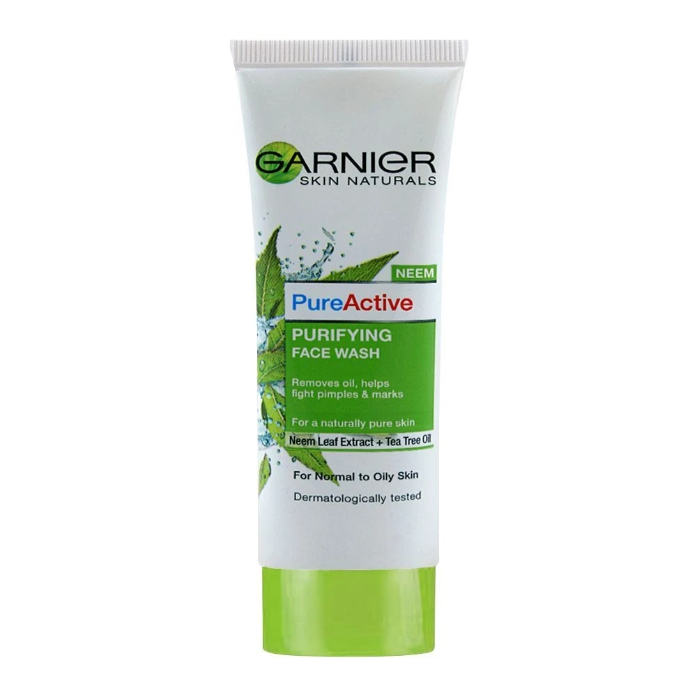 Garnier Skin Active Pure Active Neem Purifying Face Wash 100ml