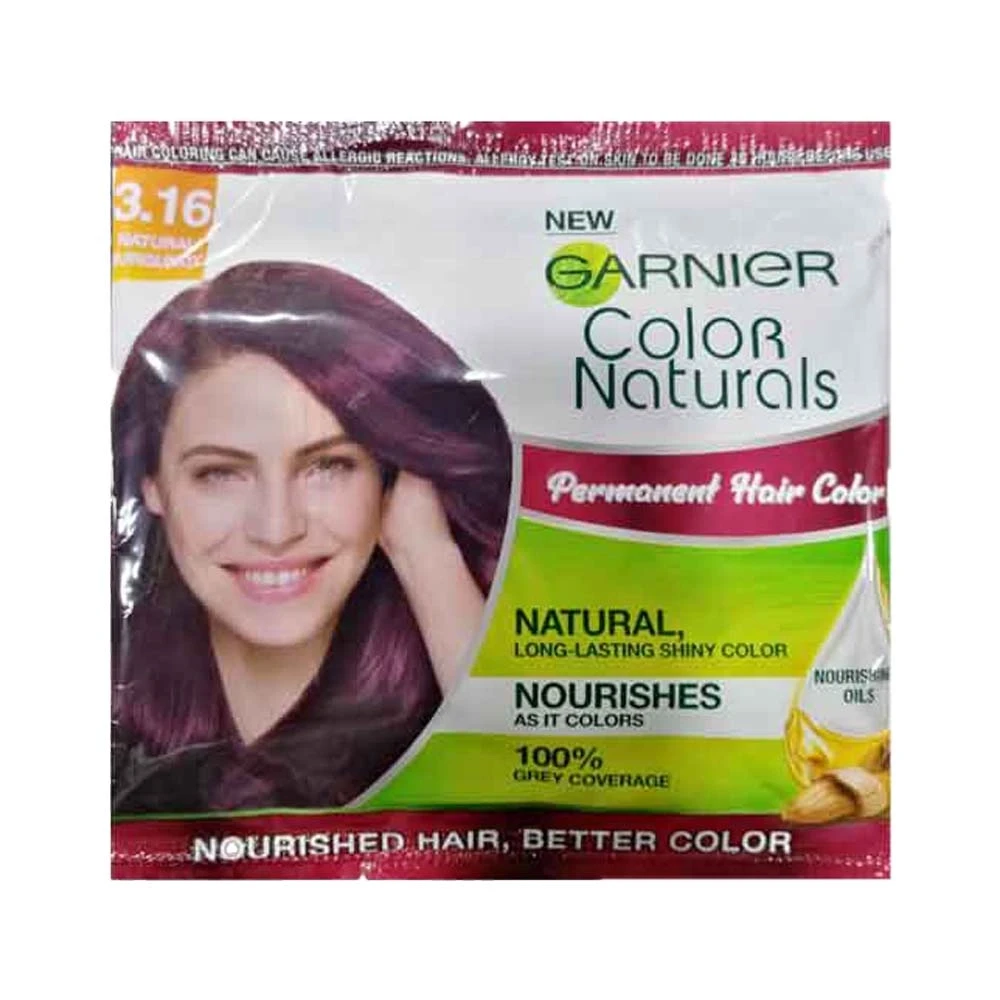Garnier Color Natural Hair Color Sachet Natural Burgundy 3.16