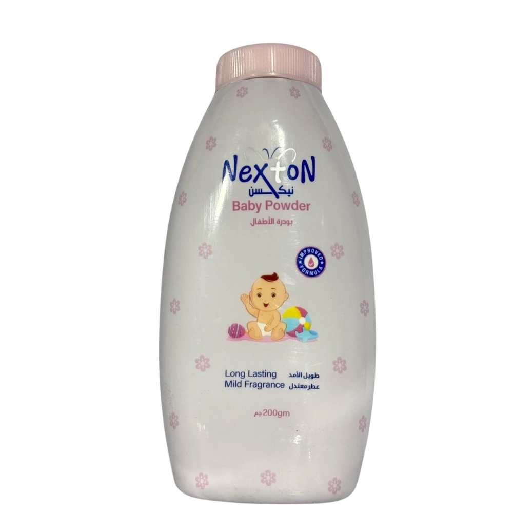 Nexton Baby Powder Long Lasting Mild Fragrance Pink 200gm