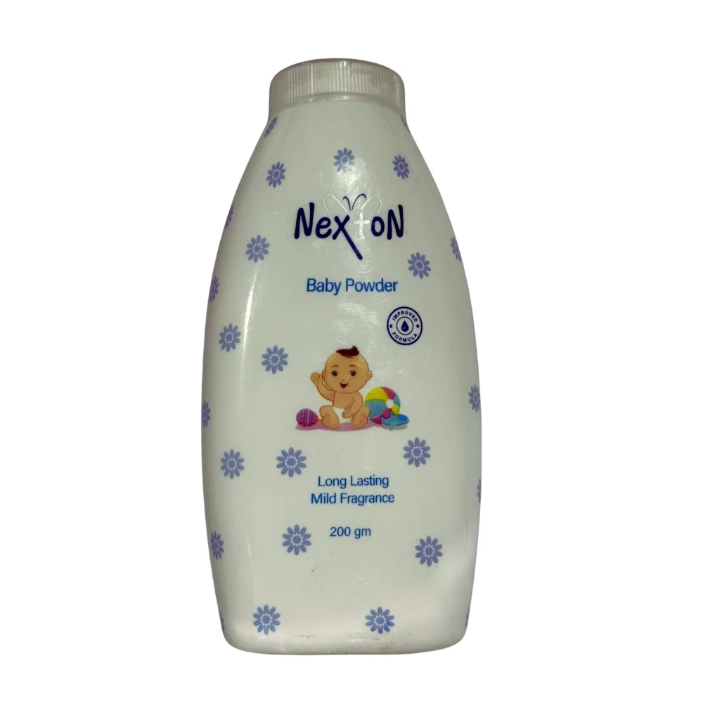 Nexton Baby Powder Long Lasting Mlid Fragrance White 200gm