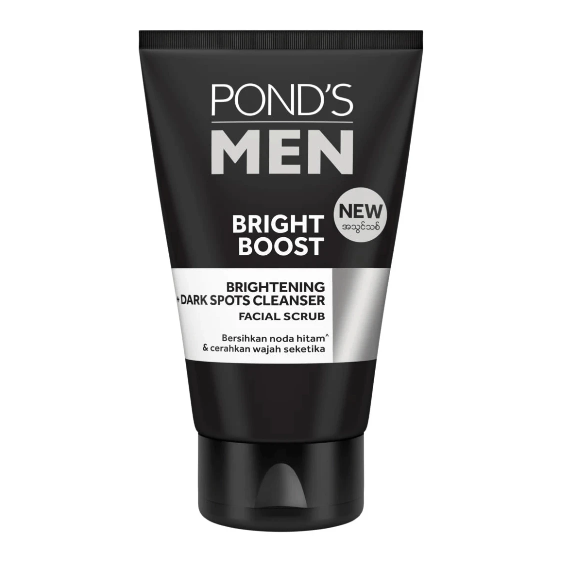 Ponds Men Bright Boost New Facial Scrub 100g
