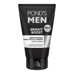 Ponds Men Bright Boost New Facial Scrub 100g