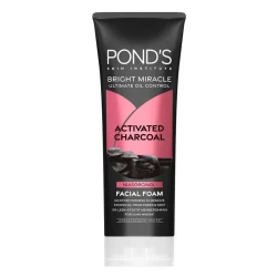 Ponds Bright Miracle Ultimate Oil Control Activated Charcoal Facial Foam Imported 100g