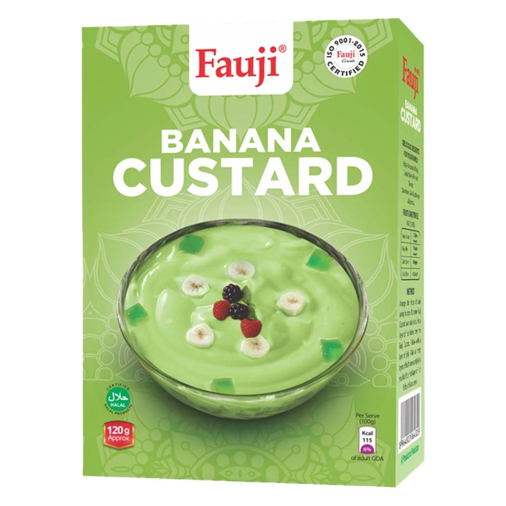 Fauji Banana Custard 120gm