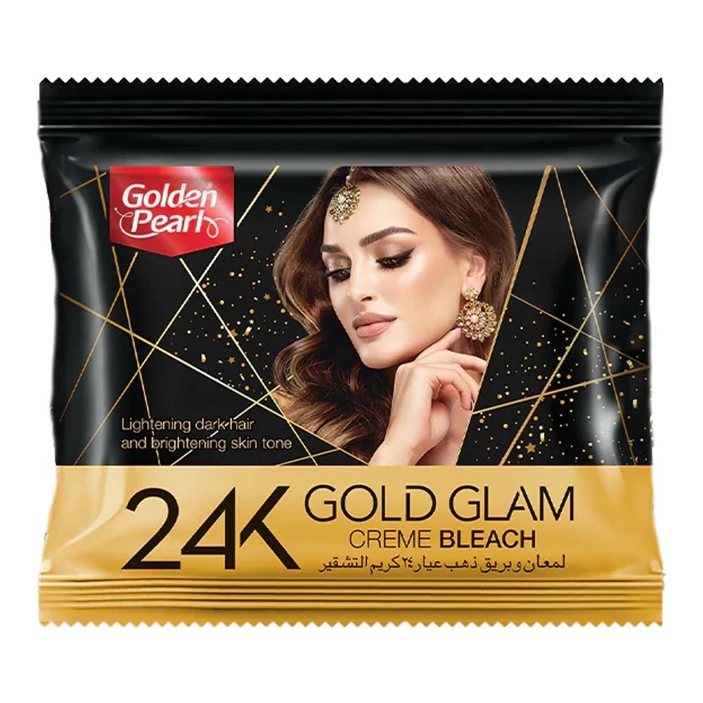 Golden Pearl 24K Gold Glam Creme Bleach Sachet