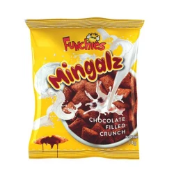 Funchies Mingalz Chocolate Filled Crunch Pouch 125gm