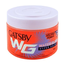 Gatsby WG Water Gloss Hyper Solid Holding Power 7 Hair Gel, Wet Look 300gm