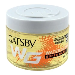 Gatsby WG Water Gloss Super Hard Holding Power 5 Hair Gel Wet Look 150gm