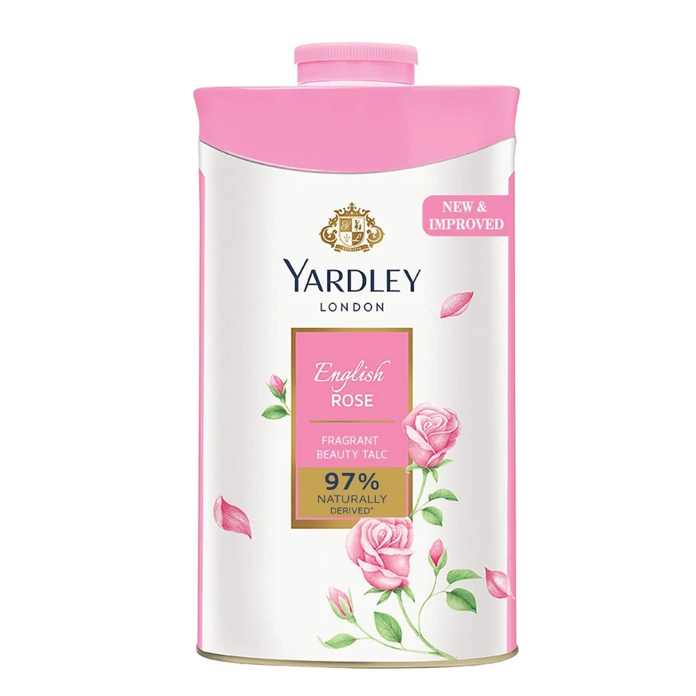 Yardley English Rose Perfumed Talc 125g