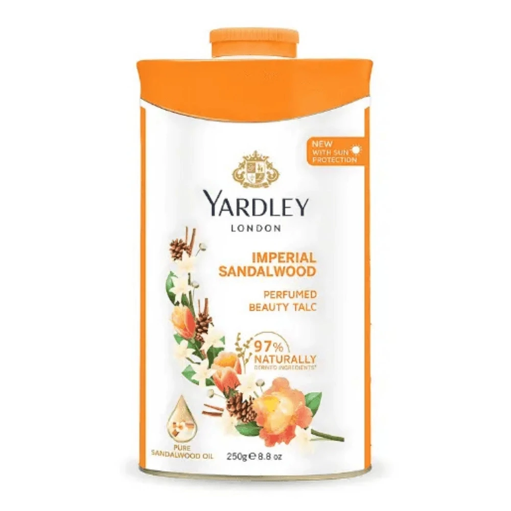 Yardley Imperial Sandalwood Perfumed Beauty Talc 125g