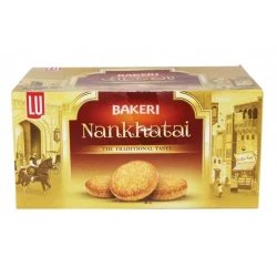 LU Bakeri NanKhatai Biscuits 8 Snack Packs Box