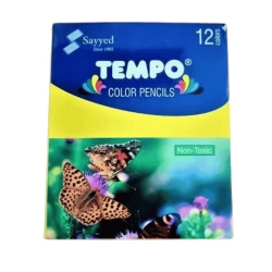Tempo 12 Colur pencils Half Size