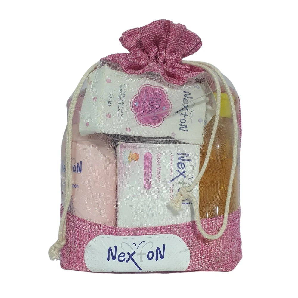 Nexton New Born Gift Set Girl 6 in 1