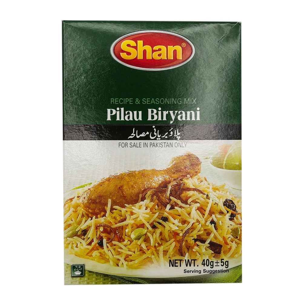 Shan Pilau Biryani Recipe & Seasoning Mix 40gm