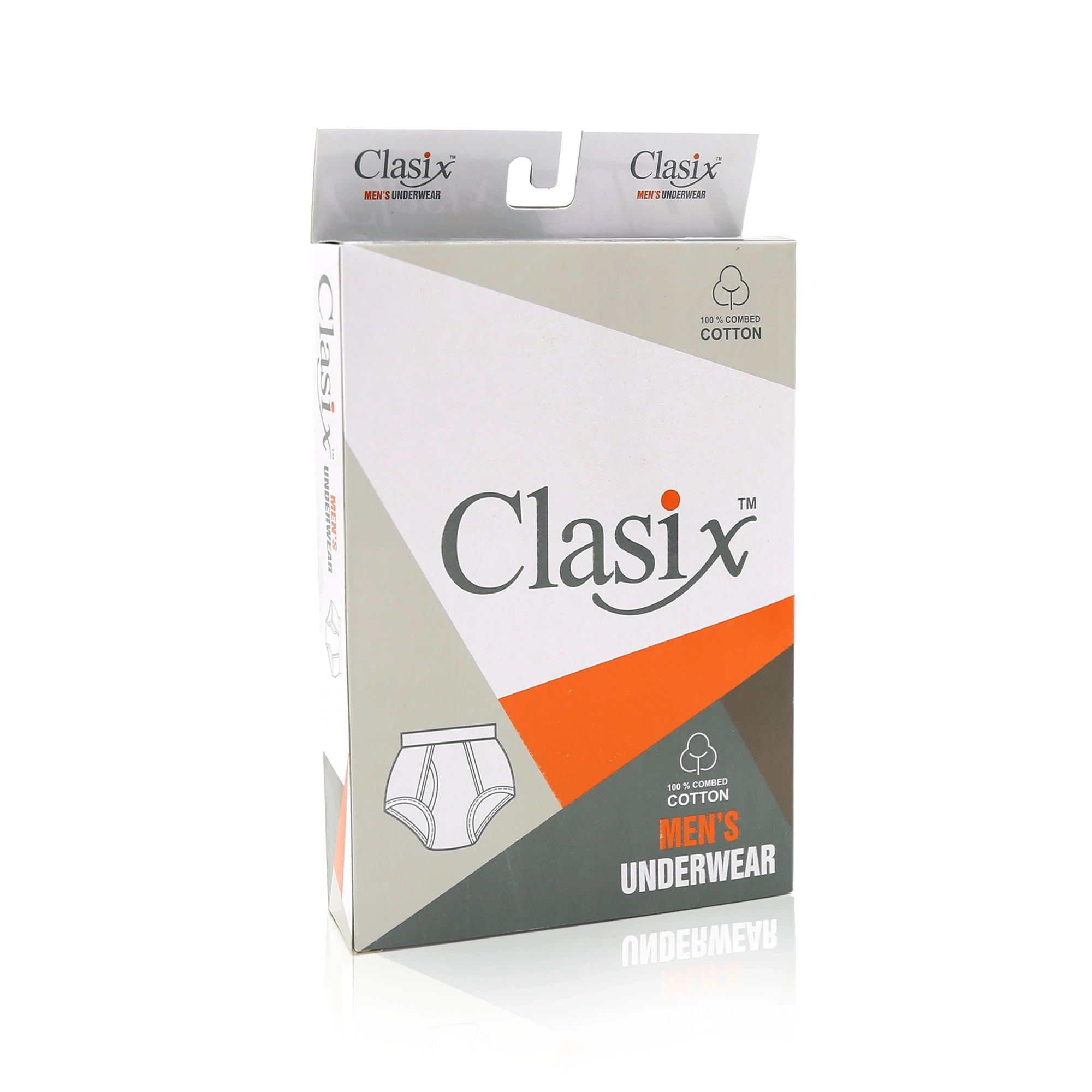 Clasix Mens Brief Small (Assorted Color)