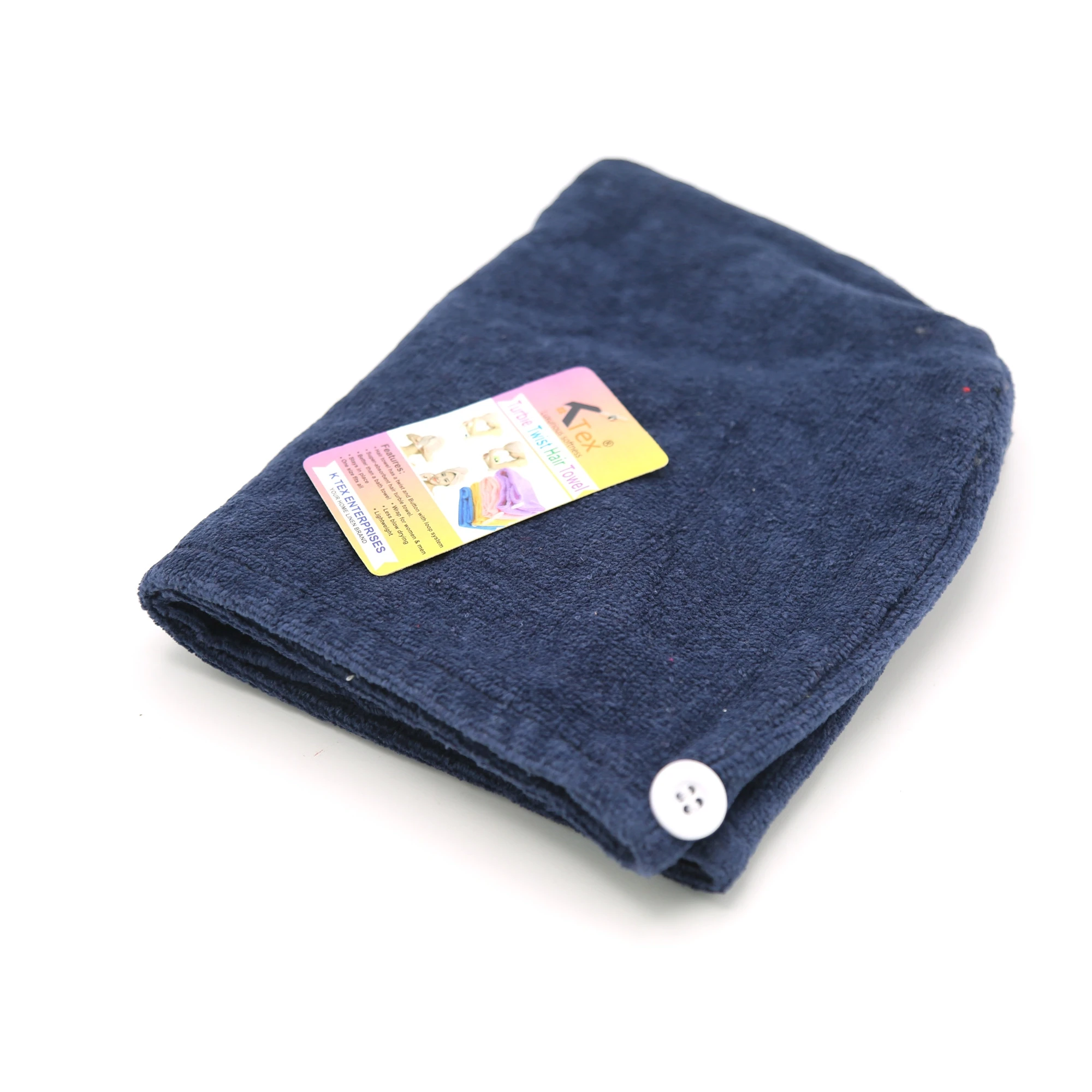K Tex Turbie Twist Hair Towel (Assorted Color)