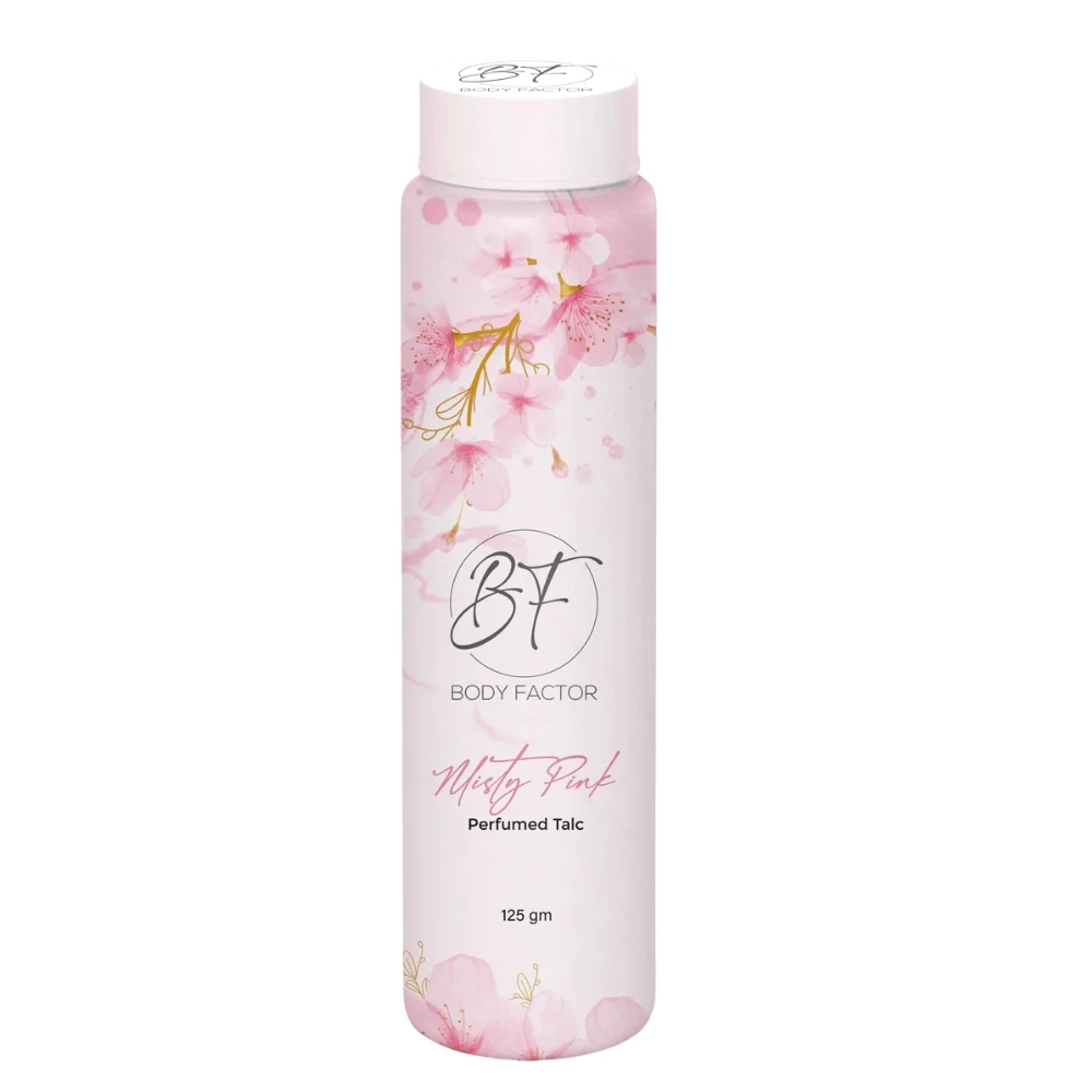 De Lesh Body Factor Powder Misty Pink 125g