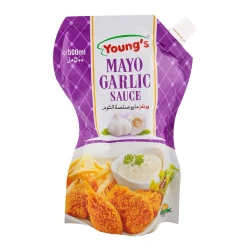 Youngs Mayo Garlic Sauce 500ml