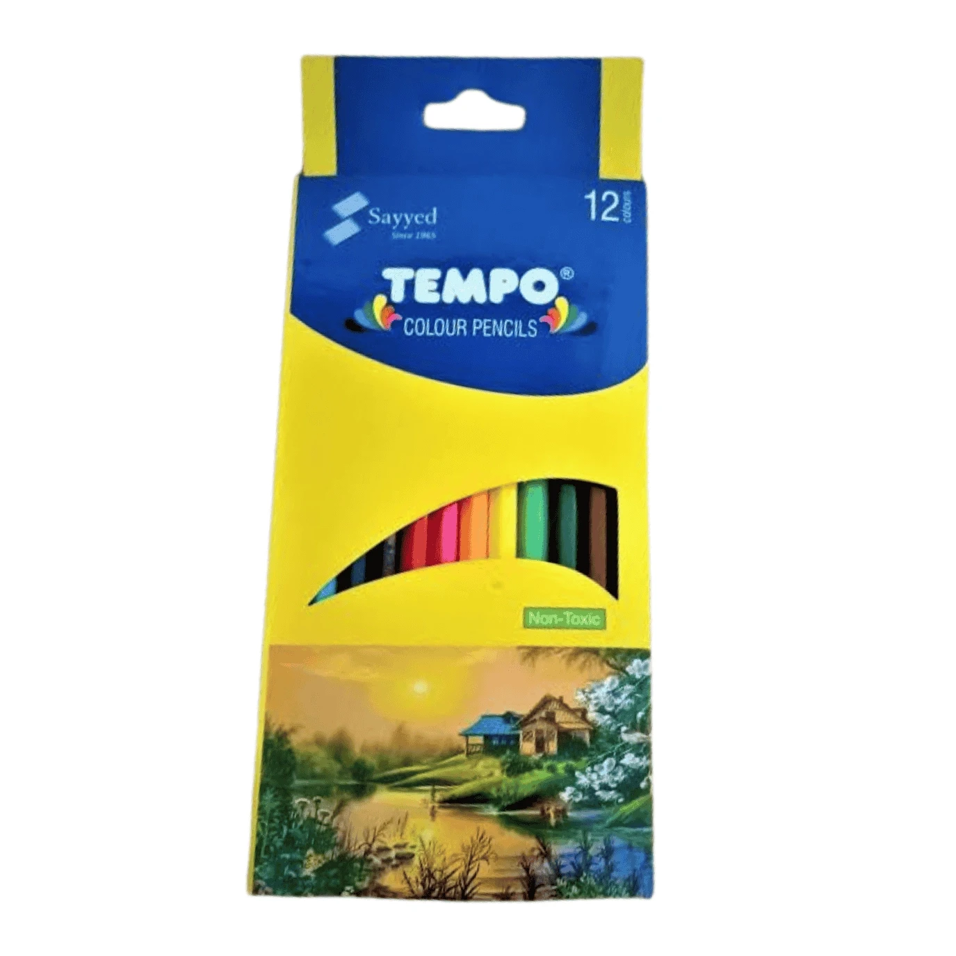Tempo 12 Color Pencil Large Size