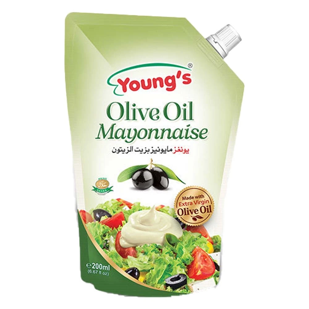 Youngs Olive Oil Mayonnaise 200ml
