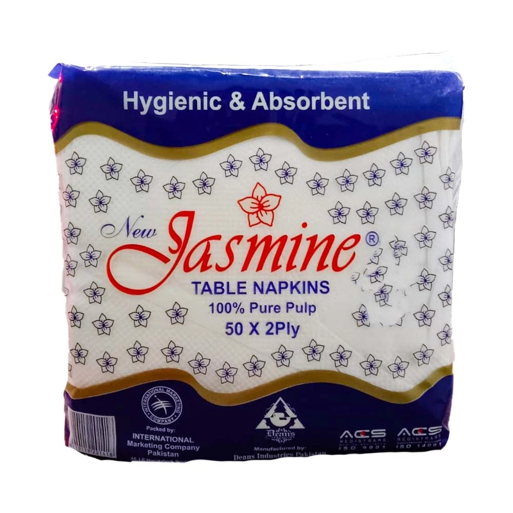 Jasmine Tissue Table Napkins 100-Sheets