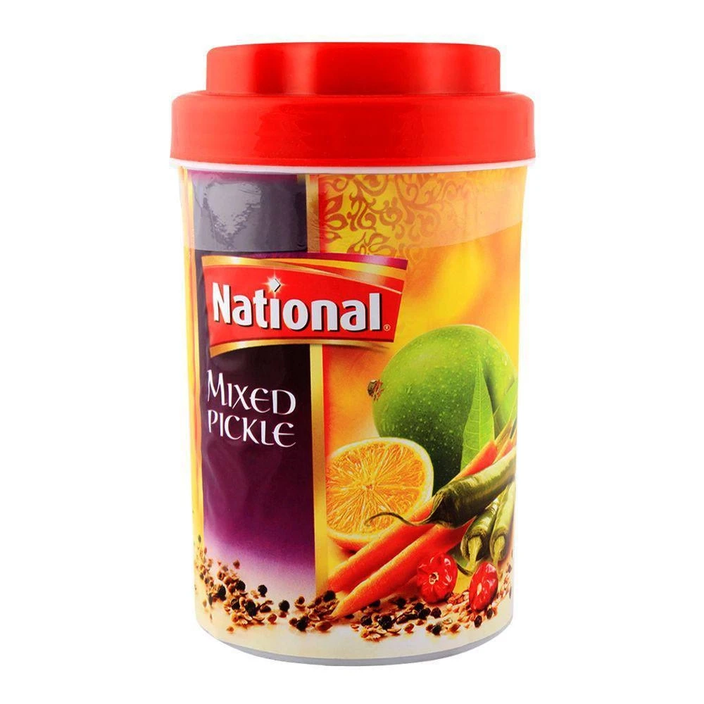 National Mixed Pickle in Oil 900gm