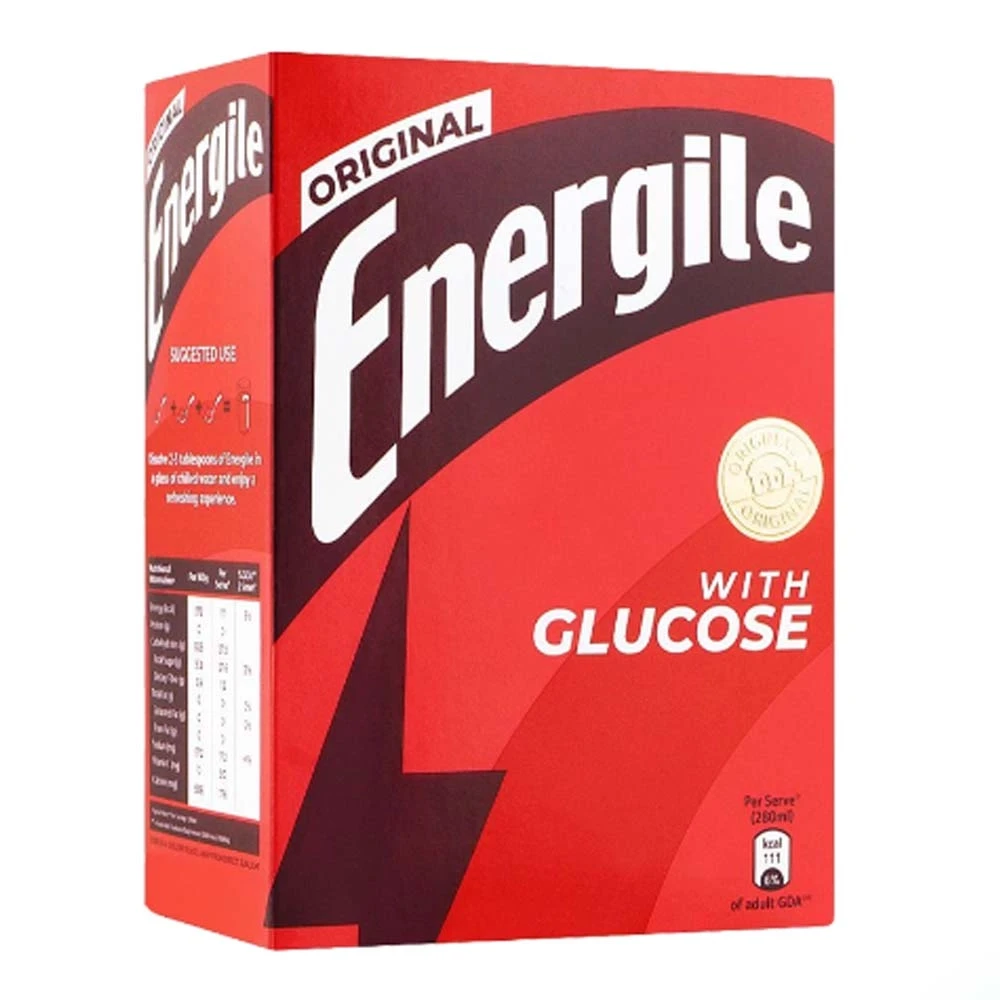 Energile Flavoured Instant Drink Powder with Glucose 400gm