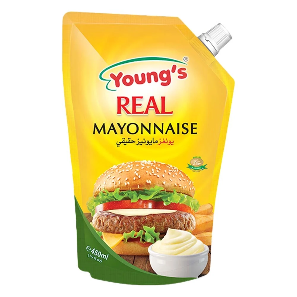 Youngs Real Mayonnaise 450ml