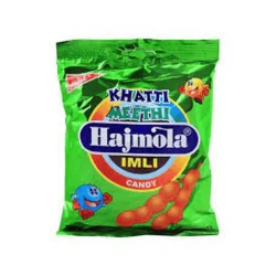 Hilal Khati Meethi Hajmola Imli Center Filled Candy 35-Pcs Pouch